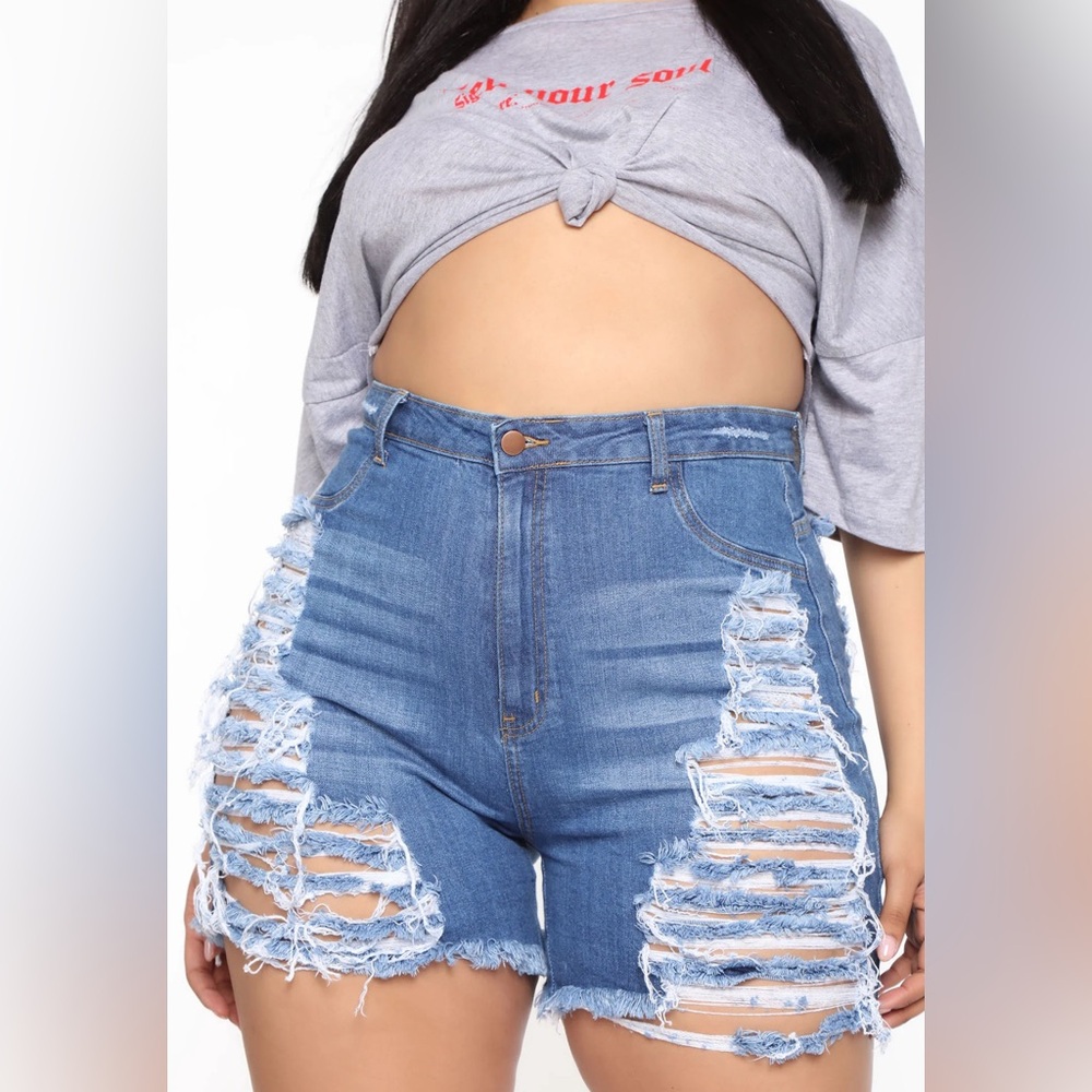 Distressed Shorts